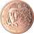France, 5 Euro Cent, 2010, Paris, BU, FDC, Copper Plated Steel, Gadoury:3