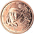 Francia, 5 Euro Cent, 2009, Paris, BU, FDC, Cobre chapado en acero, Gadoury:3