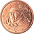 Francia, 5 Euro Cent, 2011, Paris, BU, FDC, Cobre chapado en acero, Gadoury:3
