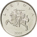 LITHUANIA, Litas, 2001, KM #111, MS(63), Copper-Nickel, 22.3, 6.26
