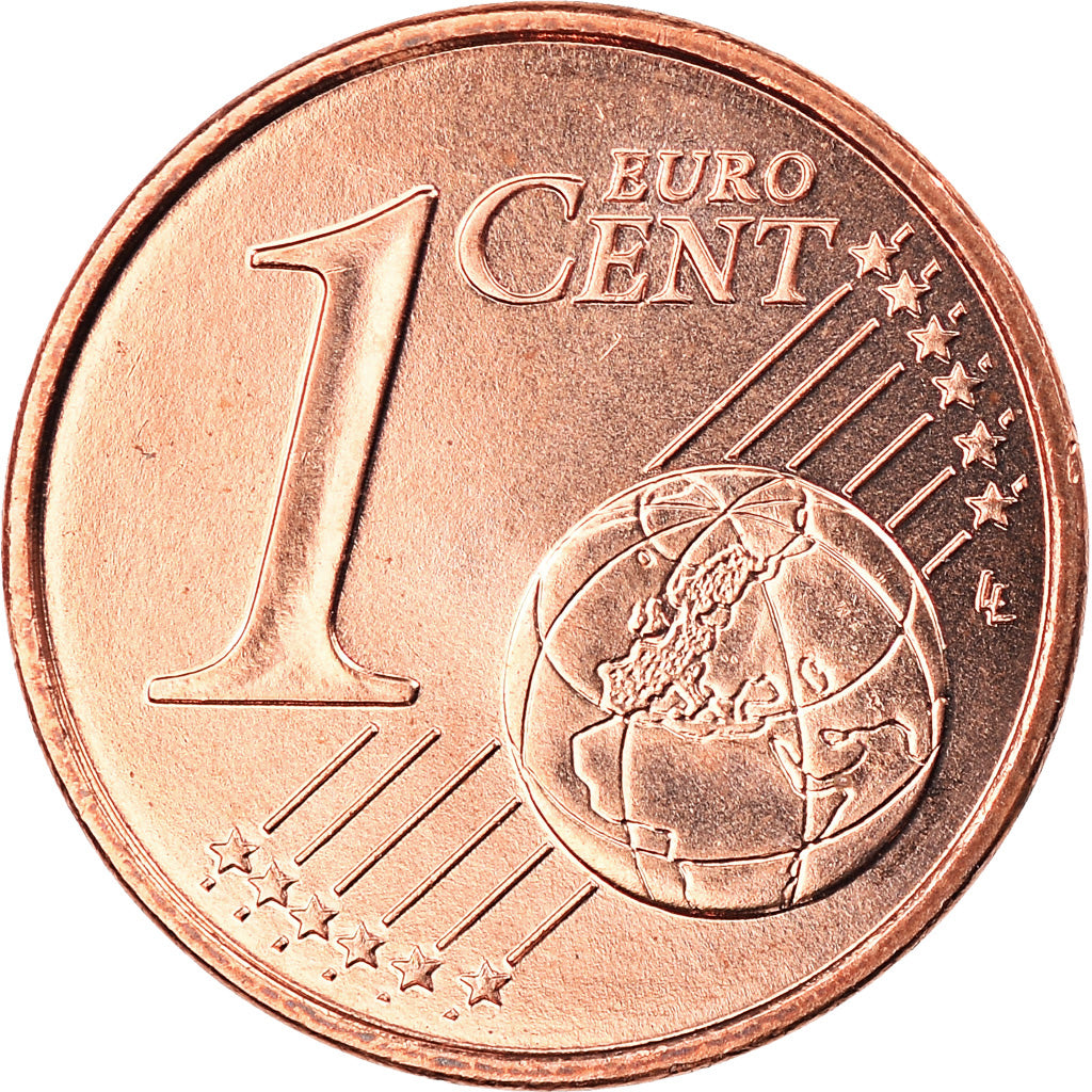 France, Euro Cent, 2002, Paris, BU, MS(65-70), Copper Plated Steel, Gadoury:1