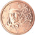 France, Euro Cent, 2014, Paris, BU, FDC, Copper Plated Steel, Gadoury:1