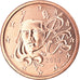 Frankrijk, Euro Cent, 2014, Paris, BU, FDC, Copper Plated Steel, Gadoury:1