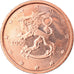 Finland, 2 Euro Cent, 2000, Vantaa, BU, MS(65-70), Copper Plated Steel, KM:99