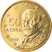 Greece, 50 Euro Cent, 2002, Athens, BU, MS(65-70), Brass, KM:186