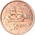 Grecja, 2 Euro Cent, 2005, Athens, BU, MS(65-70), Miedź platerowana stalą