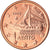 Grécia, Euro Cent, 2005, Athens, BU, MS(65-70), Aço Cromado a Cobre, KM:181