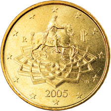 Italy, 50 Euro Cent, 2005, Rome, BU, MS(65-70), Brass, KM:215
