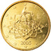 Italy, 50 Euro Cent, 2005, Rome, BU, MS(65-70), Brass, KM:215