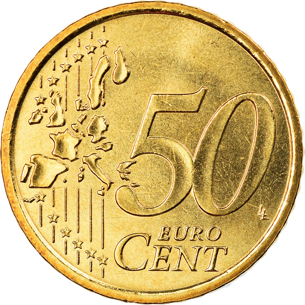 Italy, 50 Euro Cent, 2005, Rome, BU, MS(65-70), Brass, KM:215