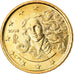 Italien, 10 Euro Cent, 2002, Rome, BU, STGL, Messing, KM:213