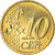 REPÚBLICA DE IRLANDA, 10 Euro Cent, 2005, Sandyford, BU, FDC, Latón, KM:35