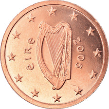 IRELAND REPUBLIC, 2 Euro Cent, 2005, Sandyford, BU, MS(65-70), Copper Plated