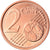 REPUBLIKA IRLANDII, 2 Euro Cent, 2005, Sandyford, BU, MS(65-70), Miedź