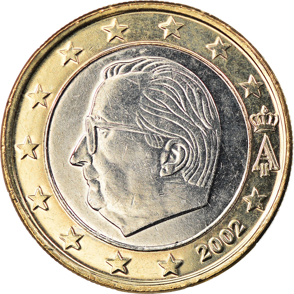 Belgium, Euro, 2002, Brussels, BU, MS(65-70), Bi-Metallic, KM:230