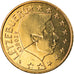 Luxemburgo, 50 Euro Cent, 2003, Utrecht, BU, MS(65-70), Latão, KM:80