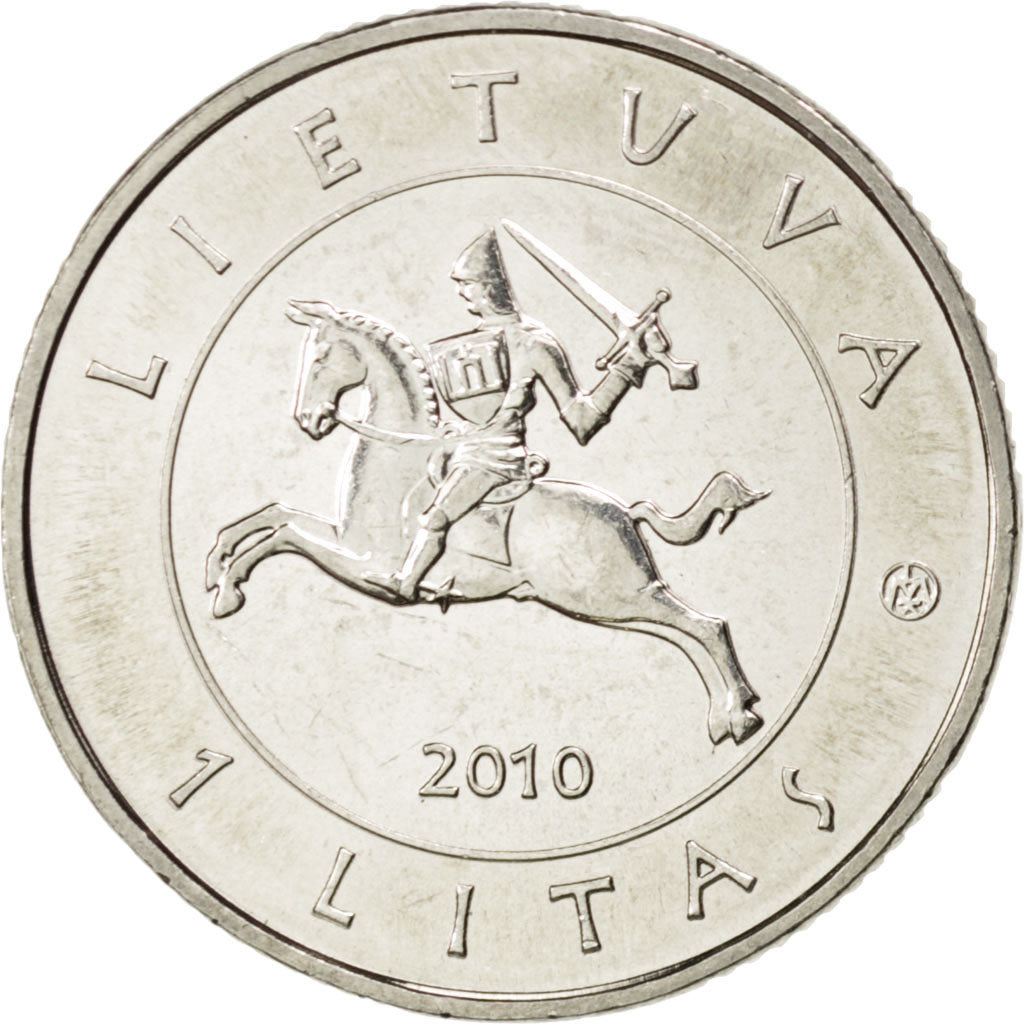 Moneta, Lituania, Litas, 2010, SPL, Rame-nichel, KM:172