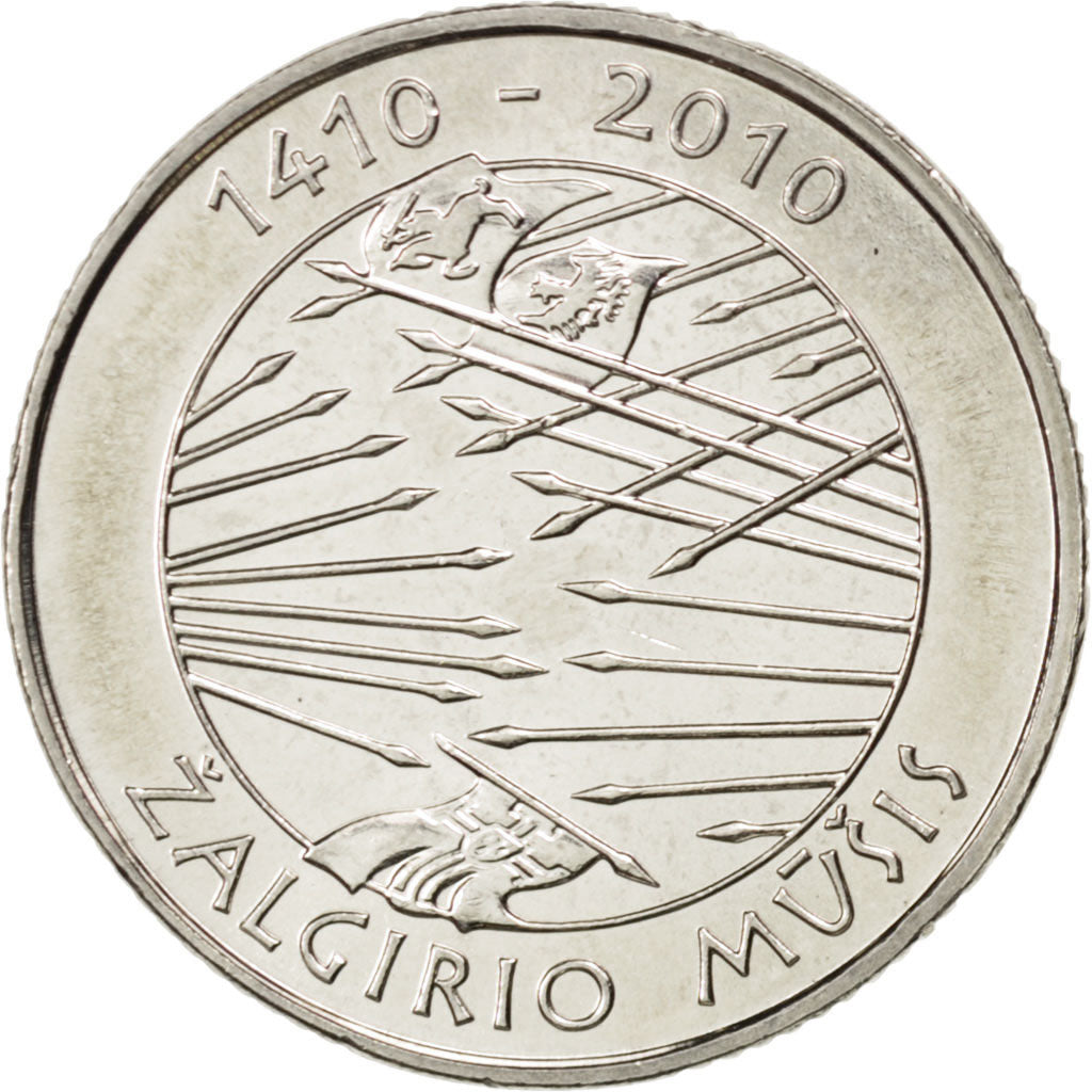 Moneta, Lituania, Litas, 2010, SPL, Rame-nichel, KM:172