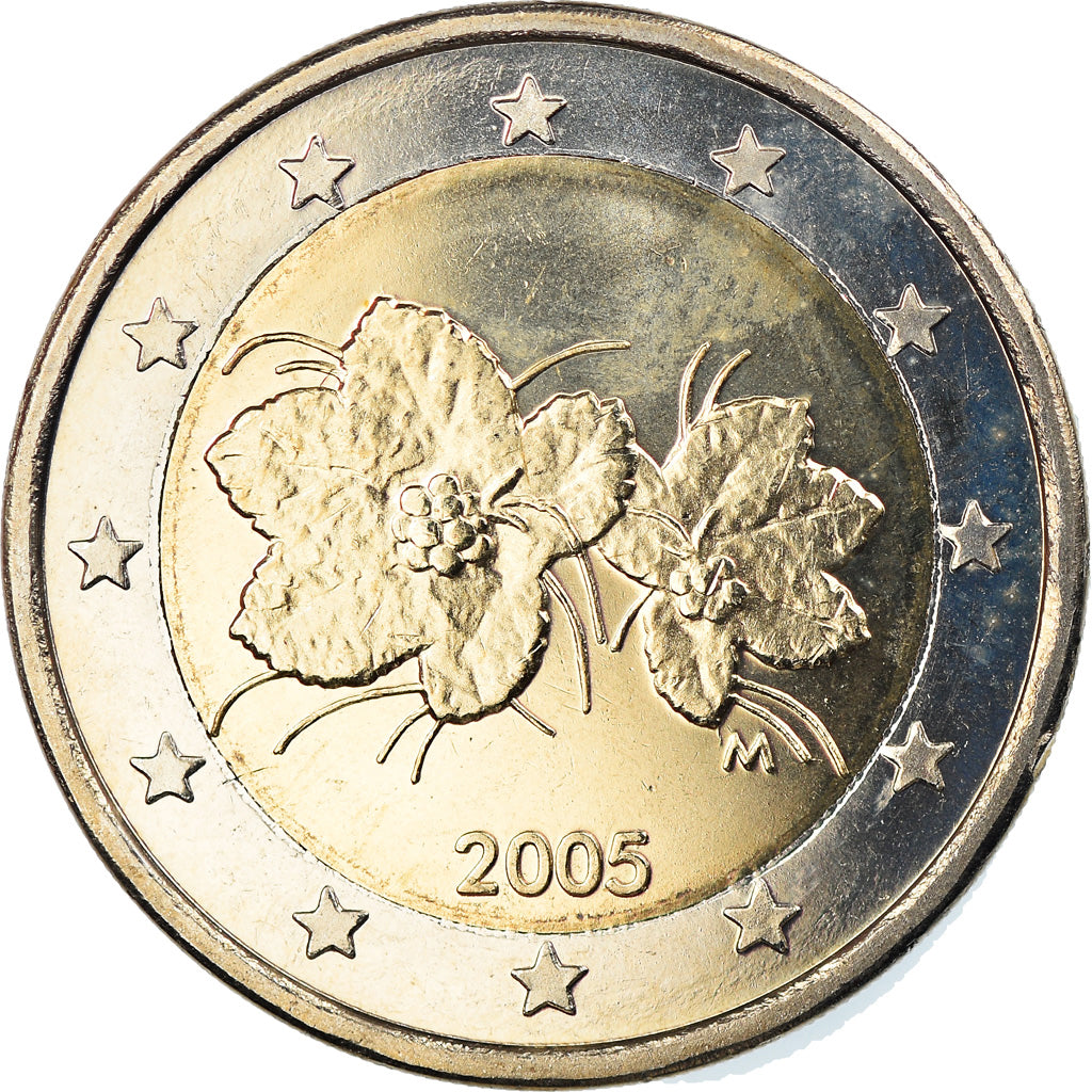 Finland, 2 Euro, 2005, Vantaa, BU, MS(65-70), Bi-Metallic, KM:105