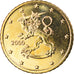 Finland, 50 Euro Cent, 2000, Vantaa, BU, MS(65-70), Brass, KM:103