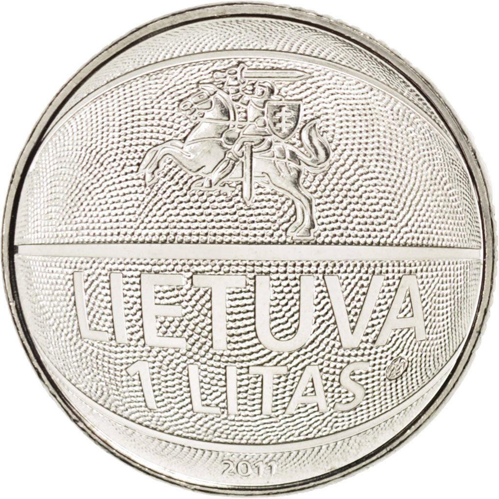 Lituania, Litas, 2011, SPL, Rame-nichel, KM:177