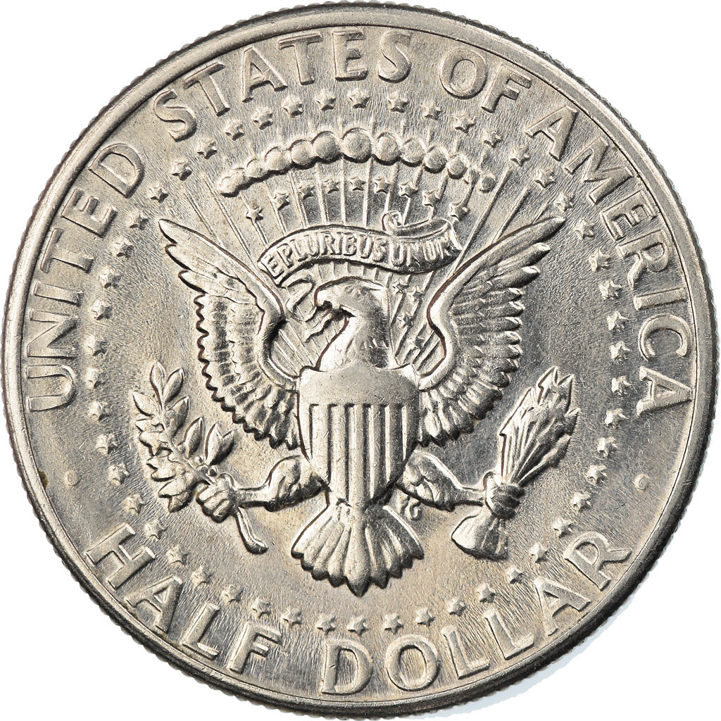 Coin, United States, Half Dollar, 1971, Denver, EF(40-45), Copper-Nickel Clad