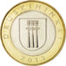 Coin, Lithuania, 2 Litai, 2012, MS(63), Bimetallic, KM:New