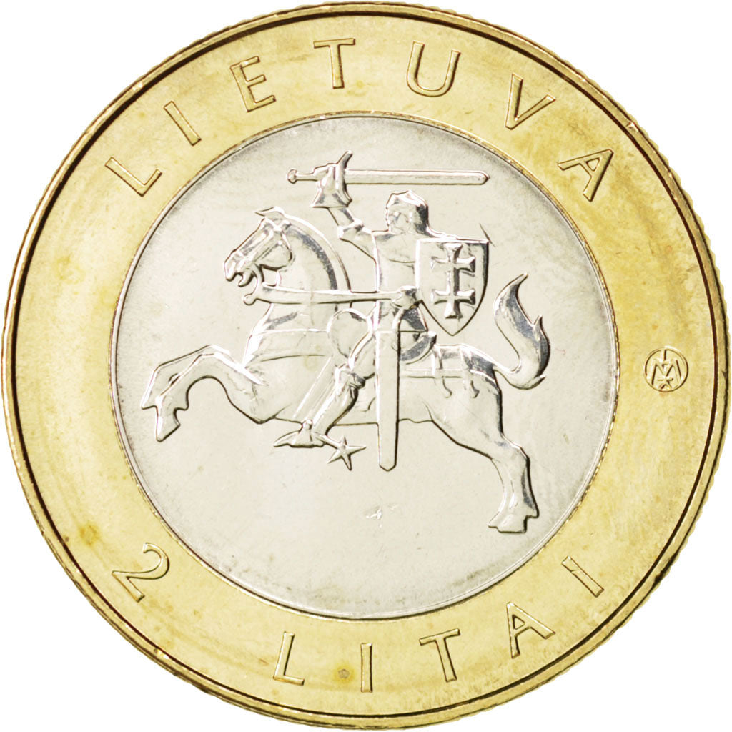 Lituanie, 2 Litai Neringa 2012, KM New