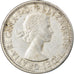 Coin, Australia, Elizabeth II, Florin, 1956, Melbourne, EF(40-45), Silver, KM:60