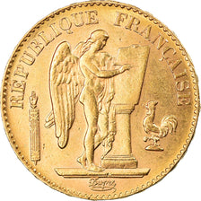 Moneta, Francia, Génie, 20 Francs, 1897, Paris, BB+, Oro, KM:825