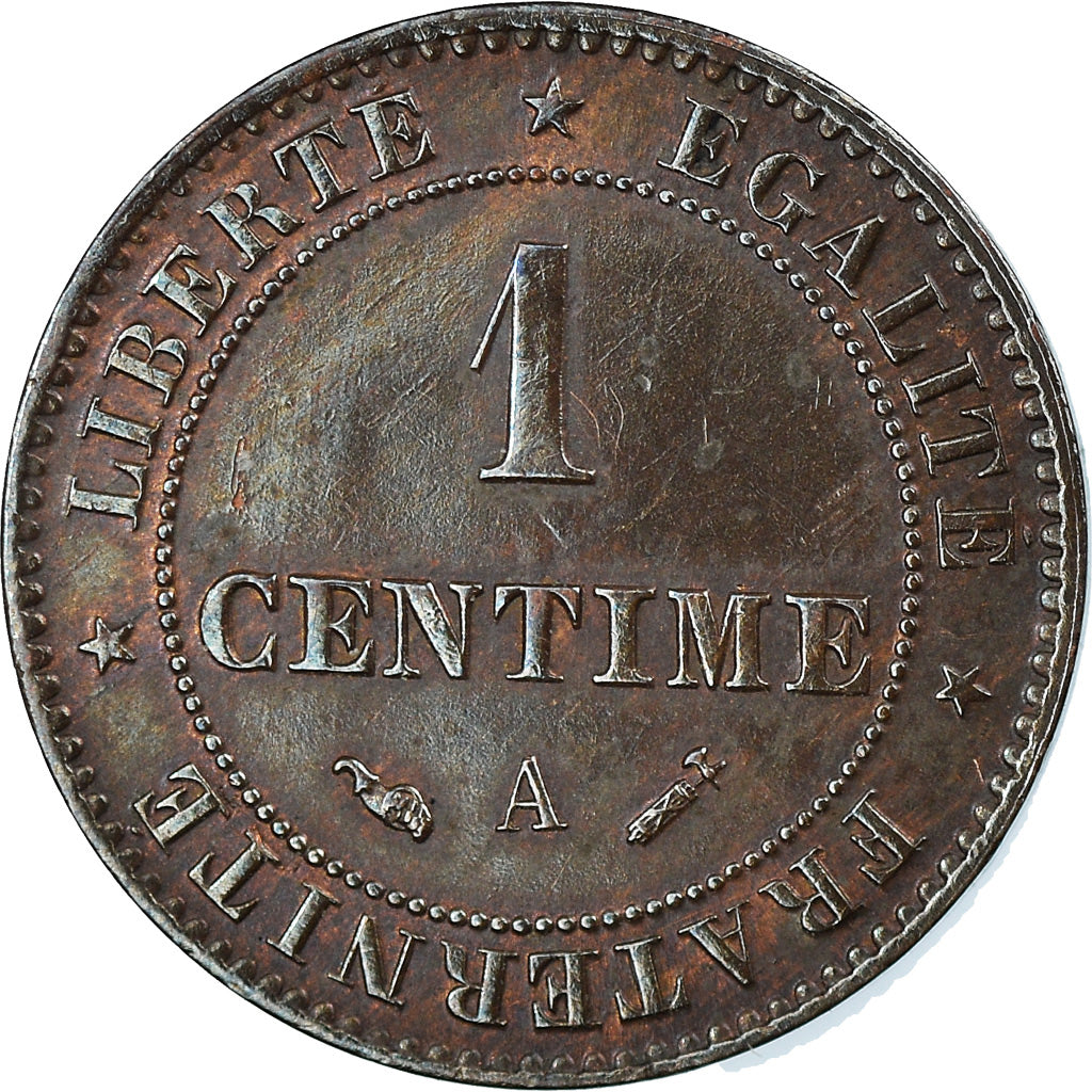 Coin, France, Cérès, Centime, 1896, Paris, EF(40-45), Bronze, KM:826.1