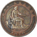 Coin, Spain, Provisional Government, 2 Centimos, 1870, Barcelona, VF(30-35)