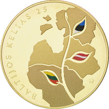 Lithuania, 25 Litai, 2014, KM #New, MS(63), Copper-Nickel-Zinc, 10.07