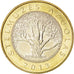 Lituania, 2 Litai, 2013, SPL, Bimetallico, KM:New