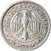 Coin, GERMANY, WEIMAR REPUBLIC, 50 Reichspfennig, 1927, Berlin, AU(55-58)