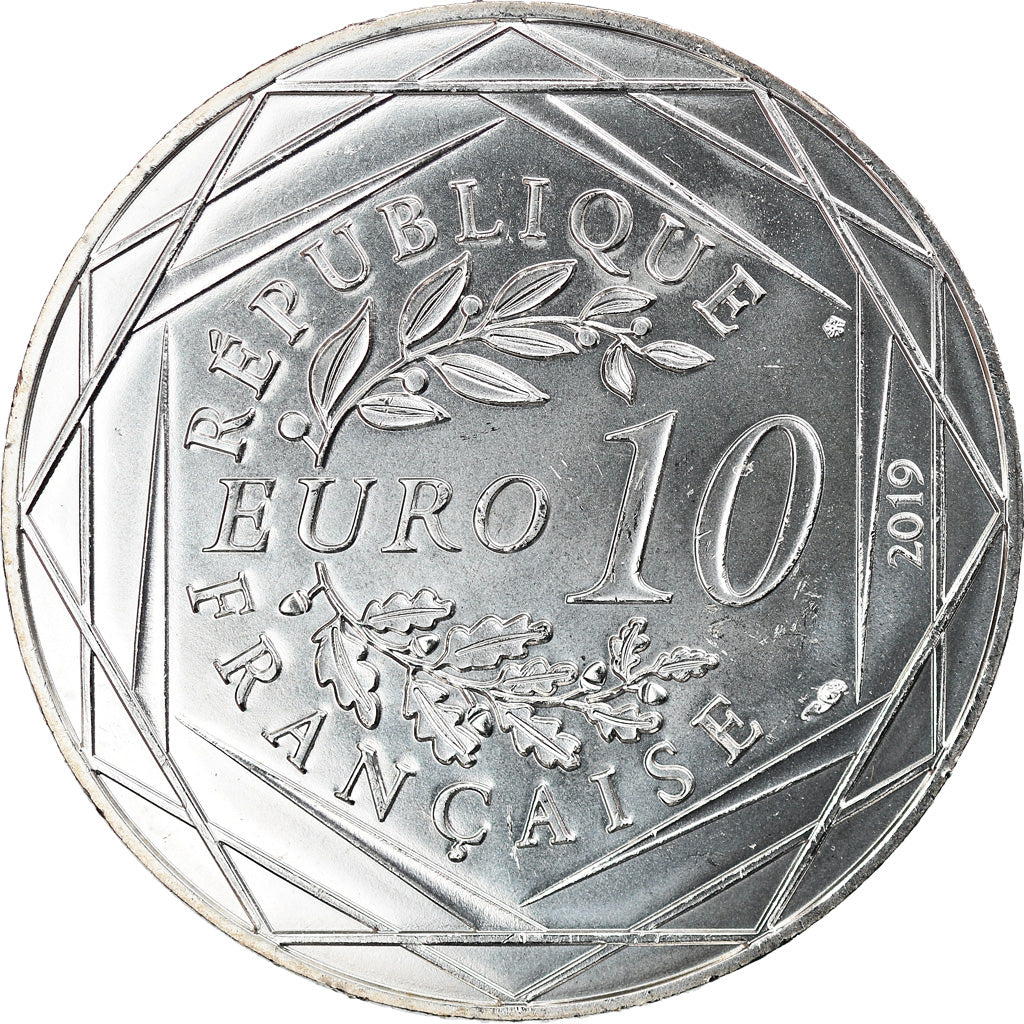 France, 10 Euro, PIECE D'HISTOIRE VERCINGETORIX, 2019, FDC, Argent