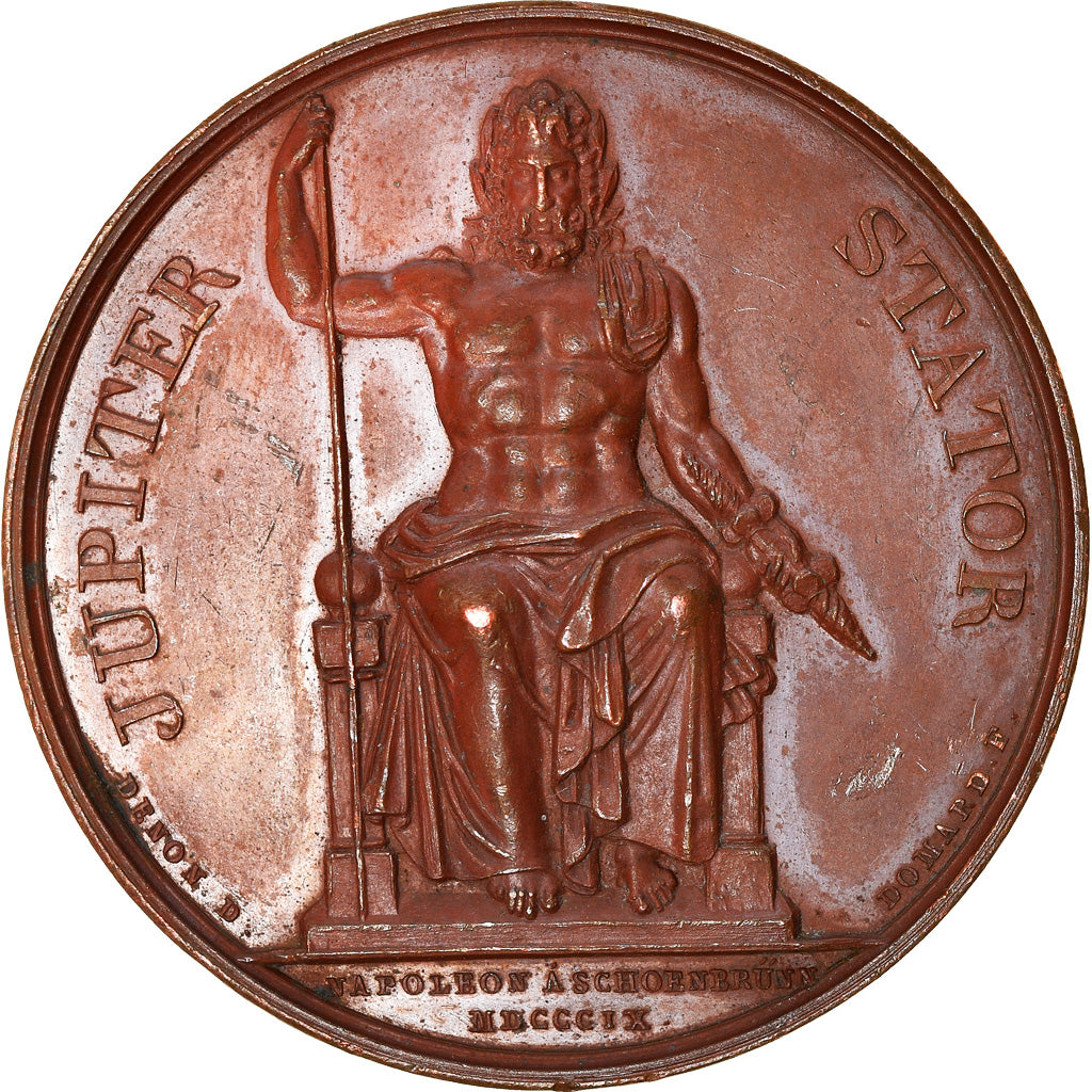 France, Medal, Napoléon Ier, Anvers Attaquée par les Anglais, History, 1809