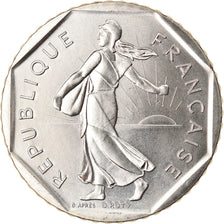 Moneta, Francia, Semeuse, 2 Francs, 1987, Paris, FDC, Nichel, KM:942.1