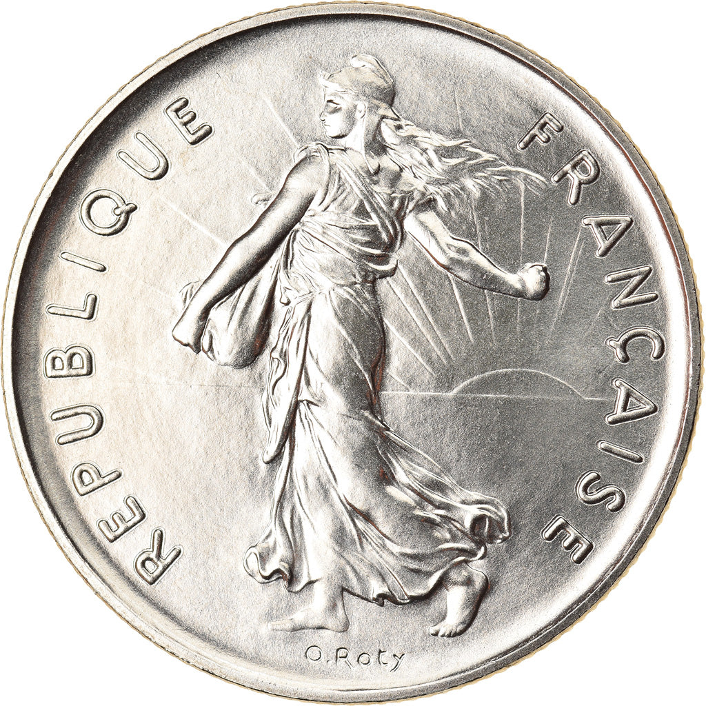Coin, France, Semeuse, 5 Francs, 1987, Paris, MS(65-70), Nickel Clad