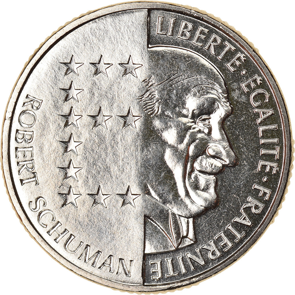 Coin, France, Schumann, 10 Francs, 1986, MS(65-70), Nickel, KM:958, Gadoury:825
