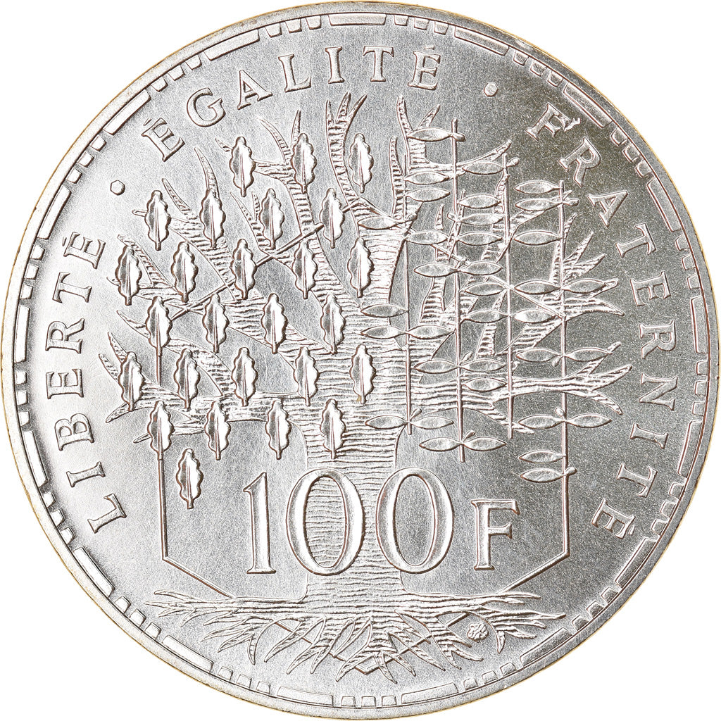 Monnaie, France, Panthéon, 100 Francs, 1986, Paris, FDC, Argent, Gadoury:898