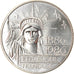 Coin, France, Statue de la Liberté, 100 Francs, 1986, MS(65-70), Silver