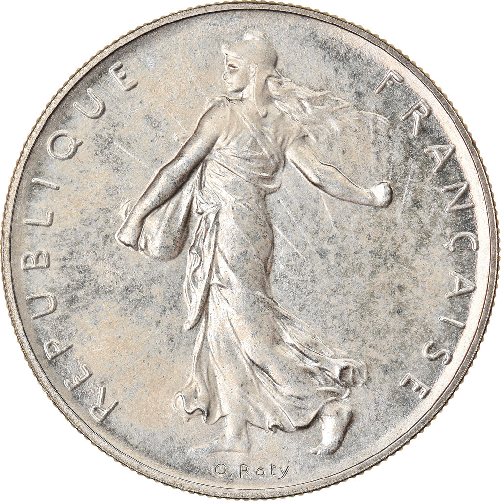 Coin, France, Semeuse, Franc, 1980, Paris, MS(65-70), Nickel, KM:925.1