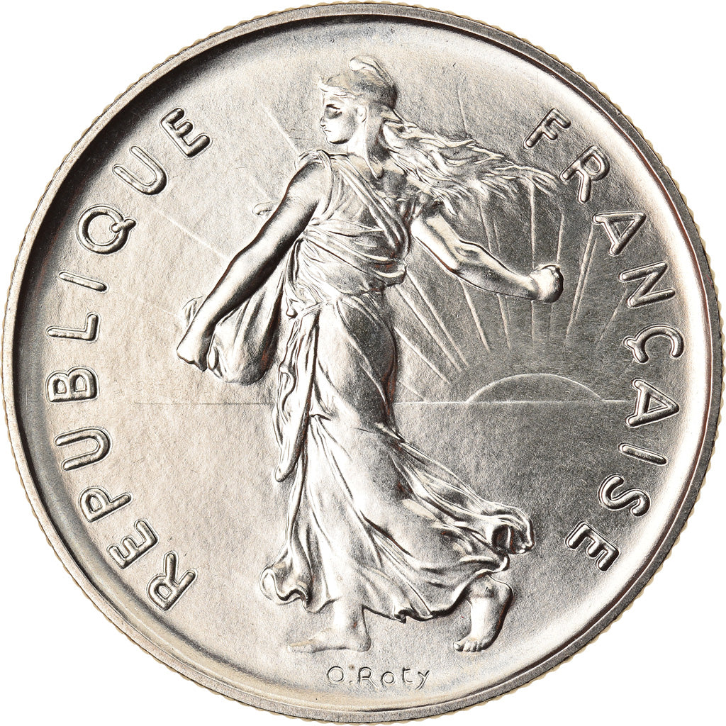 Coin, France, Semeuse, 5 Francs, 1983, Paris, MS(65-70), Nickel Clad