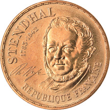 Coin, France, Stendhal, 10 Francs, 1983, Paris, MS(65-70), Nickel-Bronze