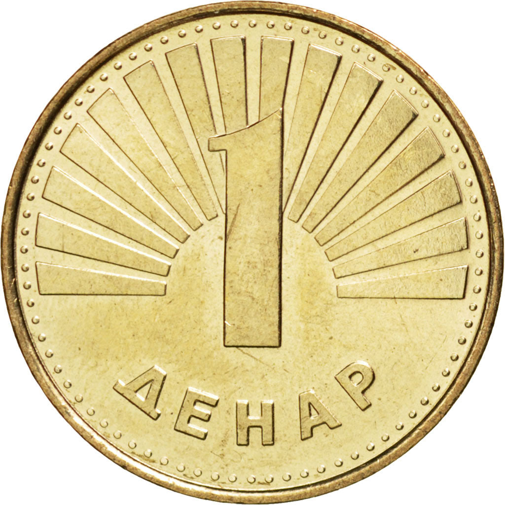 Macedonia, Denar, 1997, SPL, Ottone, KM:2