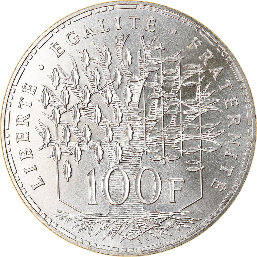 Monnaie, France, Panthéon, 100 Francs, 1983, Paris, FDC, Argent, Gadoury:898
