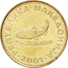 Moneta, Macedonia, 2 Denari, 2001, SPL, Ottone, KM:3