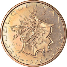 Monnaie, France, Mathieu, 10 Francs, 1974, Paris, FDC, Nickel-brass