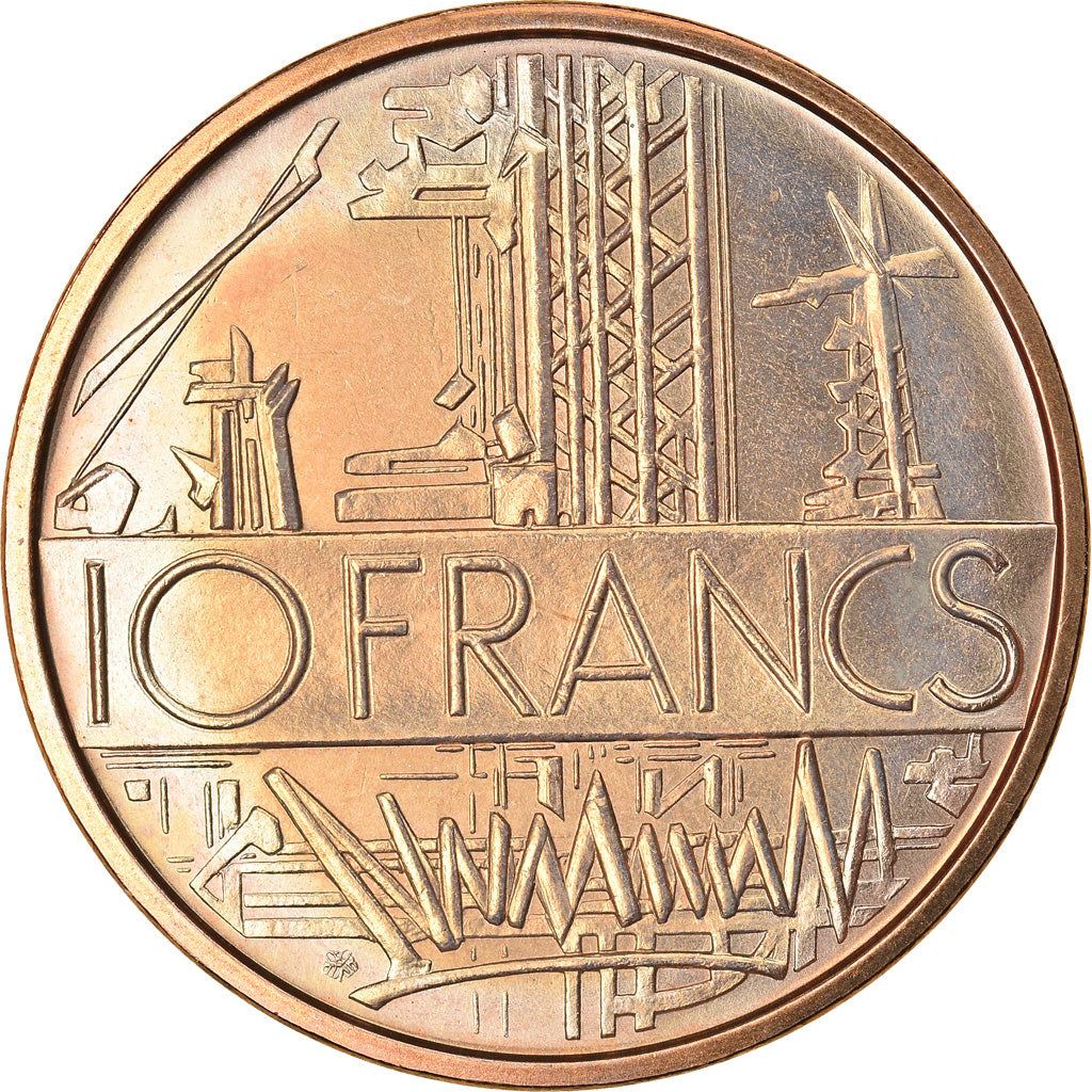 Monnaie, France, Mathieu, 10 Francs, 1974, Paris, FDC, Nickel-brass